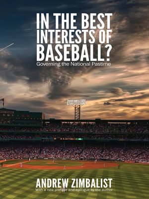cover image of In the Best Interests of Baseball?